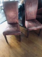 6 stuks eetkamerstoelen, Huis en Inrichting, Stoelen, Ophalen of Verzenden, Gebruikt, Bruin, Vijf, Zes of meer stoelen