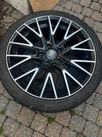 Mille Miglia MM1009 black polished 18 inch velgen, 18 inch, Gebruikt, Velg(en), Ophalen of Verzenden