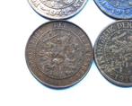 Nederland 2,5 cent 1905-1906-1913-1916-1918-1941, Postzegels en Munten, Munten | Nederland, Ophalen of Verzenden, Koningin Wilhelmina