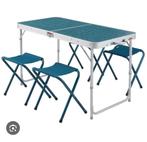 Picknick tafels, Tuin en Terras, Picknicktafels, Ophalen, Aluminium, Zo goed als nieuw, Inklapbaar