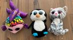 3x TY Beanie boo knuffel, Ophalen of Verzenden, Zo goed als nieuw, Overige typen