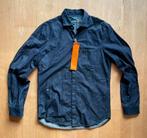 Cast Iron design denim overhemd shirt donker blauw M, Blauw, Zo goed als nieuw, Cast Iron, Halswijdte 39/40 (M)