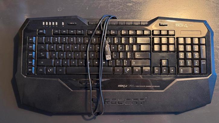 Roccat Gaming Toetsenbord - Perfect voor Gamers!, Computers en Software, Toetsenborden, Gebruikt, Qwerty, Bedraad, Gaming toetsenbord