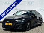 Audi A3 Limousine 30 TFSI S edition 1/2 LEDER | B&O SOUND |, 65 €/maand, Gebruikt, Met garantie (alle), Leder en Stof