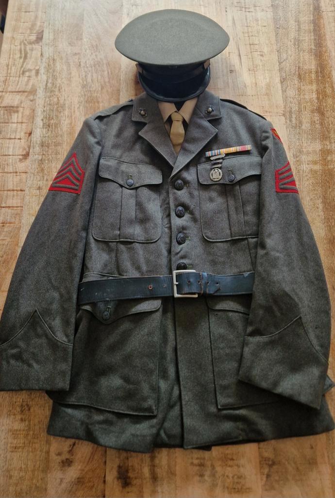 USMC 4th WING uniform set WWII, Verzamelen, Militaria | Tweede Wereldoorlog, Marine, Amerika, Ophalen of Verzenden