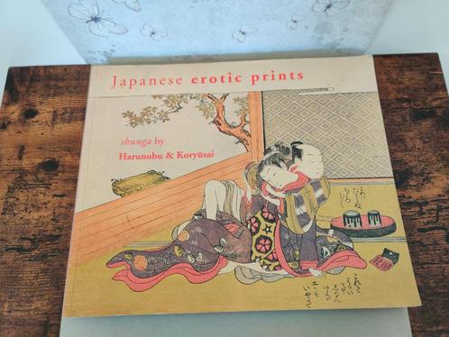 Japanese erotic prints shunga by Harunobu and Koryusai, Boeken, Kunst en Cultuur | Beeldend, Gelezen, Schilder- en Tekenkunst