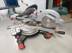 Metabo afkortzaag KGS 216 M met trek functie en onderstel, Ophalen, 70 mm of meer, Zo goed als nieuw, Afkortzaag