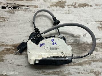 Deurslot mechaniek Rechts achter Volkswagen Polo 6R (9-'14) beschikbaar voor biedingen