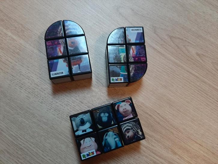 3x disney Rubik's cube, Hobby en Vrije tijd, Denksport en Puzzels, Ophalen of Verzenden