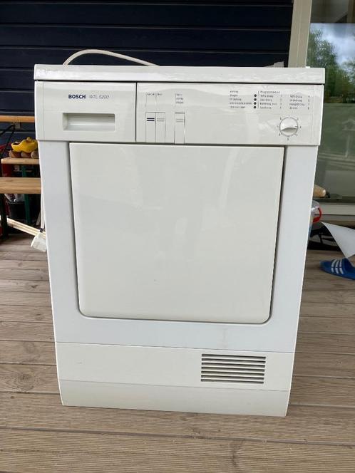 Condensdroger Bosch WTL5200, Witgoed en Apparatuur, Wasdrogers, Gebruikt, Condens, Voorlader, 4 tot 6 kg, 85 tot 90 cm, Anti-kreukfase