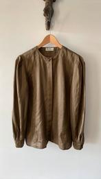Erg mooie vintage blouse van Fink Modell, Kleding | Dames, Ophalen of Verzenden, Zo goed als nieuw, Maat 38/40 (M), Groen