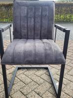 Eetkamerstoelen, Ophalen, Gebruikt, Zwart, Metaal