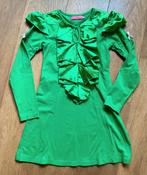 Bakery Babes groene jurk feestjurk - maat 128, Meisje, Bakery Babes, Ophalen of Verzenden, Zo goed als nieuw