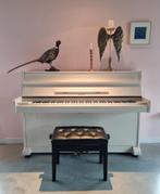 Elegante witte ivoorkleurige piano Royale, Muziek en Instrumenten, Piano's, Ophalen, Gebruikt, Wit, Piano