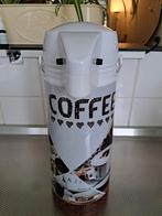 NIEUWE KOFFIEKAN MET DRUKKNOP INHOUD 1  1/2  LTR., Ophalen of Verzenden, Nieuw