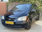 Hyundai Getz 1.1i GL 5deure Stuurbekrachtiging 14 mnd APK, Auto's, Hyundai, Voorwielaandrijving, 4 cilinders, Zwart, Origineel Nederlands