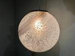 Grote glazen designer hanglamp, Huis en Inrichting, Lampen | Hanglampen, Ophalen of Verzenden, Zo goed als nieuw