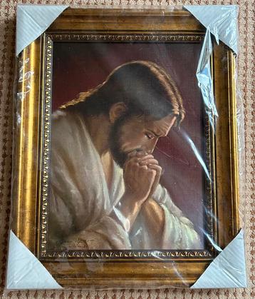 Nieuw schilderij van biddende Jezus beschikbaar voor biedingen