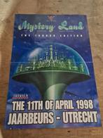 Mysteryland poster early hardcore thunderdome, Ophalen of Verzenden, Zo goed als nieuw, A1 t/m A3