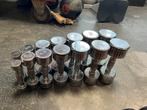 Chrome dumbells dumbbell set gewichten 1-7 kg, Ophalen, Dumbbell, Gebruikt, Chrone