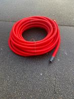 Rol flexibele mantelbuis, Doe-het-zelf en Verbouw, Buizen en Afvoer, Afvoer, Gebruikt, Pvc, 6 meter of meer