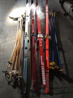Meerdere oude Langlaufski's met oude bindingen 25,- per paar, Sport en Fitness, Gebruikt, Ski's, Langlaufen, Ophalen