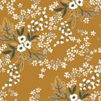 Sale Kinderbehang Behang Vliesbehang Bloemen Oker Lilipinso, Ophalen of Verzenden, Nieuw, Wanddecoratie
