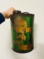 Olieblik olie blik oil can Castrol 2 takt 2 temps vintage, Verzamelen, Blikken, Ophalen of Verzenden, Gebruikt, Overige, Overige merken