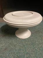 Oude Tupperware Vlaai Dozen, Ophalen, Gebruikt, Wit, Bus of Trommel