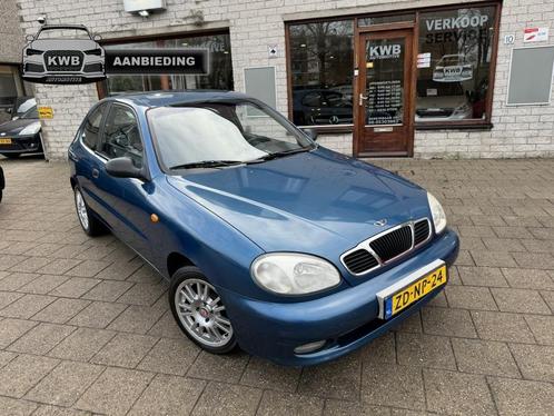 Daewoo Lanos 1.5 SX 3Drs Airco Apk tot 23-11-2024, Auto's, Daewoo, Bedrijf, Lanos, Airbags, Airconditioning, Centrale vergrendeling