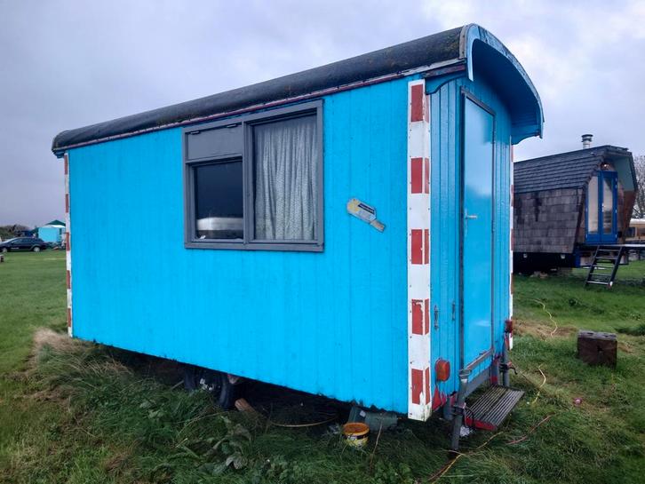 Schaftkeet/ Tiny house, Doe-het-zelf en Verbouw, Bouwketen en Schaftketen, Gebruikt, Ophalen