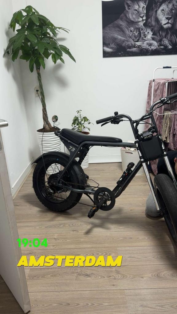 Super73ZX1350W je krijgt 2 originele sleutels, nieuwe stand, Fietsen en Brommers, Elektrische fietsen, Nieuw, 51 tot 55 cm, 50 km per accu of meer