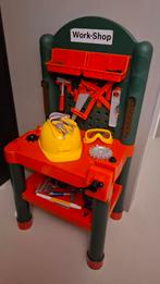 Speelgoed werkbank, Ophalen