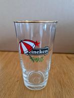 Heineken parasol glas. oud vaasje, Ophalen of Verzenden, Zo goed als nieuw, Glas of Glazen, Heineken