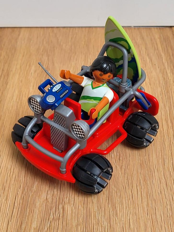 Playmobil 4863 Strandbuggy met surfer, Kinderen en Baby's, Speelgoed | Playmobil, Zo goed als nieuw, Complete set, Ophalen