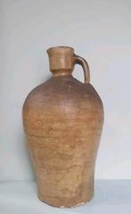 Grote antiek aardewerk kruik/ fles/ vaas, Ophalen of Verzenden