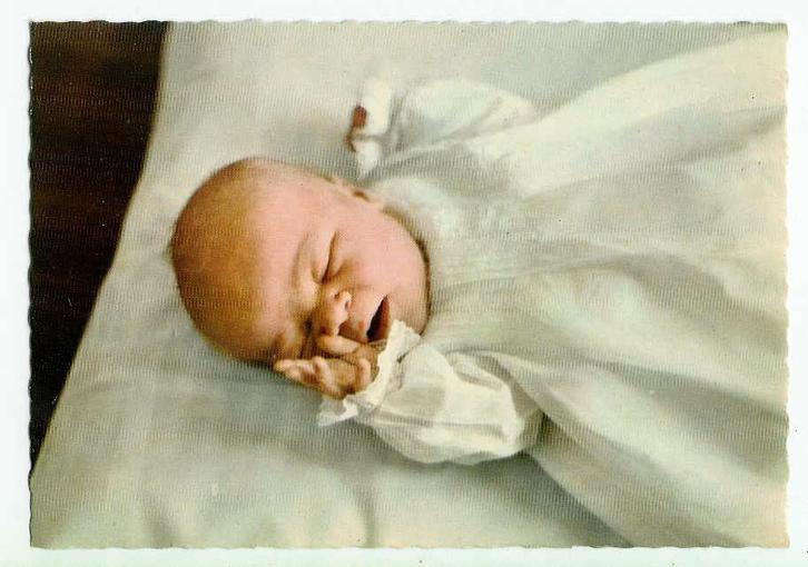 Originele fotokaart Koning Willem-Alexander uit 1967, Verzamelen, Koninklijk Huis en Royalty, Nieuw, Kaart, Foto of Prent, Nederland