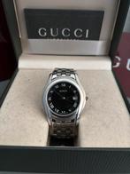 Gucci horloge, Sieraden, Tassen en Uiterlijk, Horloges | Heren, Staal, Polshorloge, Zo goed als nieuw, Ophalen