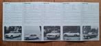 Alfa Romeo modellengamma folder 1960's, Ophalen of Verzenden, Zo goed als nieuw, Alfa Romeo
