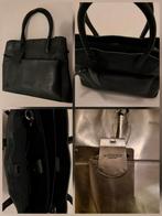 BURKELY Lederen Tas (Zie Omschrijving), Verzenden, Nieuw, Zwart