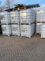IBC Tank - Eenmalig Gebruikt, Tuin en Terras, Regentonnen, Ophalen, Kunststof, Gebruikt, Met kraantje