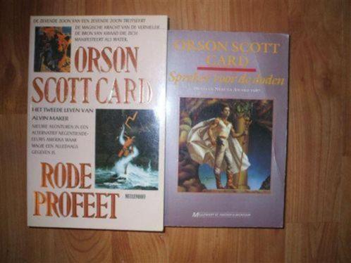 orson scott card-3 stuks-uitstekende staat-losse verkoop, Boeken, Fantasy, Zo goed als nieuw, Ophalen of Verzenden