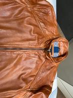 Leren herenjasje, Kleding | Heren, Jassen | Zomer, Bruin, Maat 48/50 (M), Ophalen of Verzenden, Zo goed als nieuw