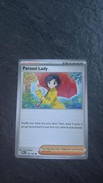 Parasol lady, Hobby en Vrije tijd, Verzamelkaartspellen | Pokémon, Ophalen of Verzenden, Zo goed als nieuw