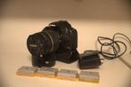canon eos 500d met accu grip en lens, Spiegelreflex, Canon, Ophalen of Verzenden, Zo goed als nieuw