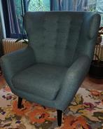 Design fauteuil, Huis en Inrichting, Fauteuils, Ophalen, Hout, 100 tot 125 cm, Zo goed als nieuw
