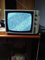 Vintage portable Philips TV. Zwart/wit., Overige typen, Ophalen of Verzenden, Zo goed als nieuw