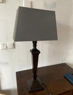 Klassieke tafellamp met lampenkap, Ophalen of Verzenden, Zo goed als nieuw, Minder dan 50 cm
