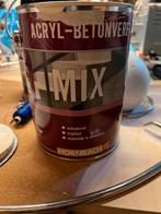 Acryl-betonverf, Doe-het-zelf en Verbouw, Verf, Beits en Lak, Ophalen, Gebruikt, Wit, Verf