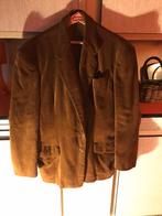 Vintage handgemaakt bruin corduroy colbert m 50, Kleding | Heren, Kostuums en Colberts, Maat 48/50 (M), Ophalen of Verzenden, Bruin